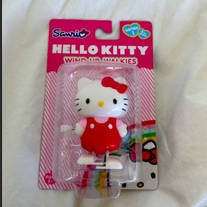 RARE NEW IN BOX Sanrio Hello kitty wind up walkies series 1 pink & red